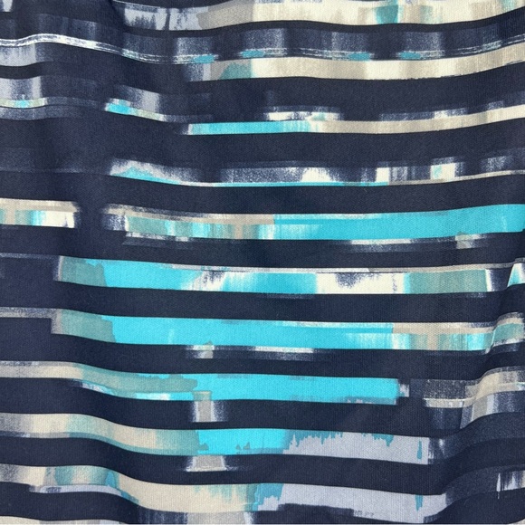 Callaway Womens Opti Dri Navy Turquoise Golf Skort Size Large Vibrant Artsy - Picture 2 of 8